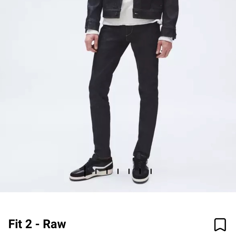 Men’s rag & bone slim fit blue jeans